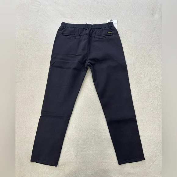 Men's Pants Straight Leg Fleece Insulated Dark Gray Size 32/28 - Picture 3 of 6